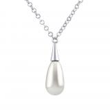 Støíbrný náhrdelník Denali s pravou perlou