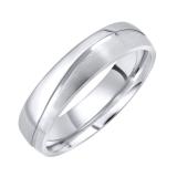 Snubní ocelový prsten GLAMIS pro muže i ženy