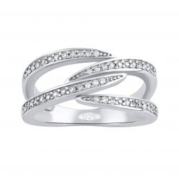 Støíbrný prsten Banea s Brilliance Zirconia - zvìtšit obrázek