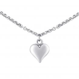 Støíbrný náhrdelník srdce - zvìtšit obrázek