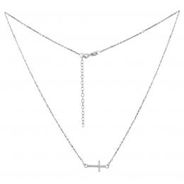 Støíbrný náhrdelník Bree s køížkem - zvìtšit obrázek