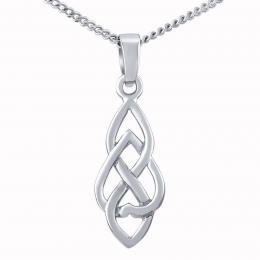 Støíbrný náhrdelník s pøívìskem keltský styl