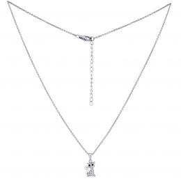 Støíbrný náhrdelník koèka Bessie s èirými Brilliance Zirconia - zvìtšit obrázek