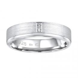 Snubní støíbrný prsten MADEIRA v provedení se zirkony pro ženy