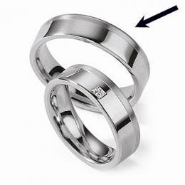 Ocelový prsten - snubní - pro muže RC2028-M - zvìtšit obrázek