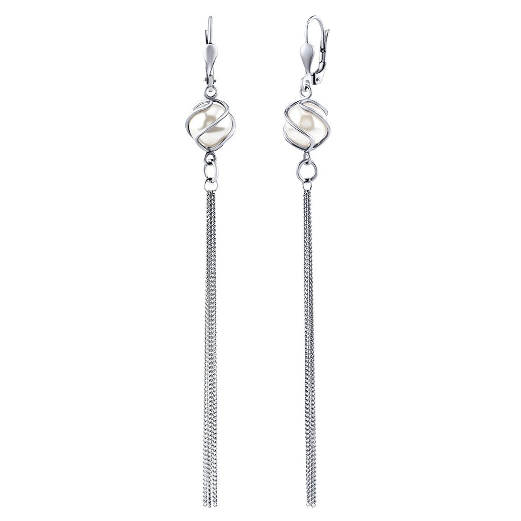 Stbrn nunice etzkov se Swarovski Crystals bl